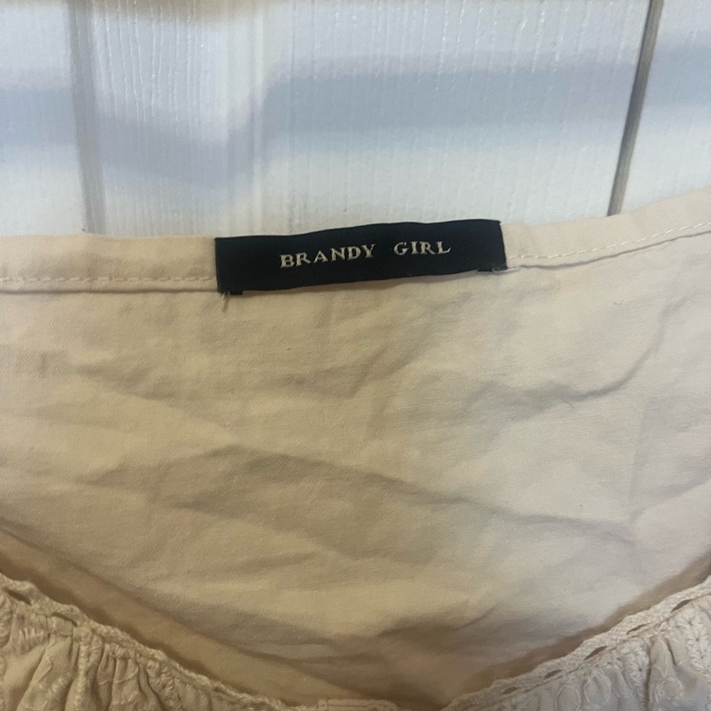 Brandy Girl crème babydoll tank - Picture 4 of 4